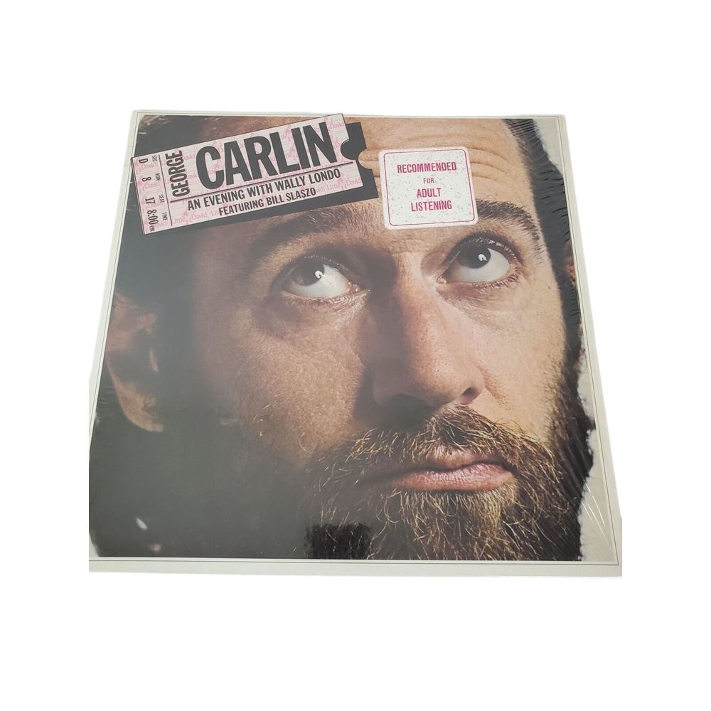 Vintage George Carlin Comedy Album LP An Evening with‎ Wally Londo GUC